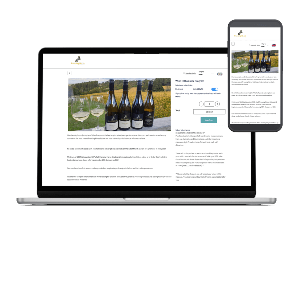 Smart Winery Tasting App